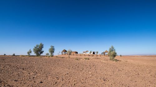 Der Campingplatz 200m ausserhalb des Dorfes